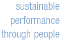 sustainable performence through people